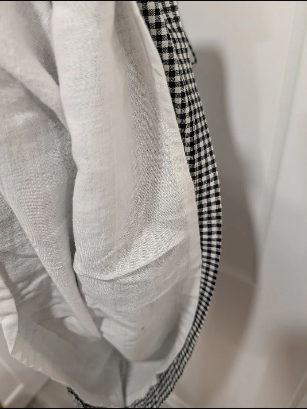 Frank And Oak Gingham Mini Dress 100% Cotton - Picture 7 of 7